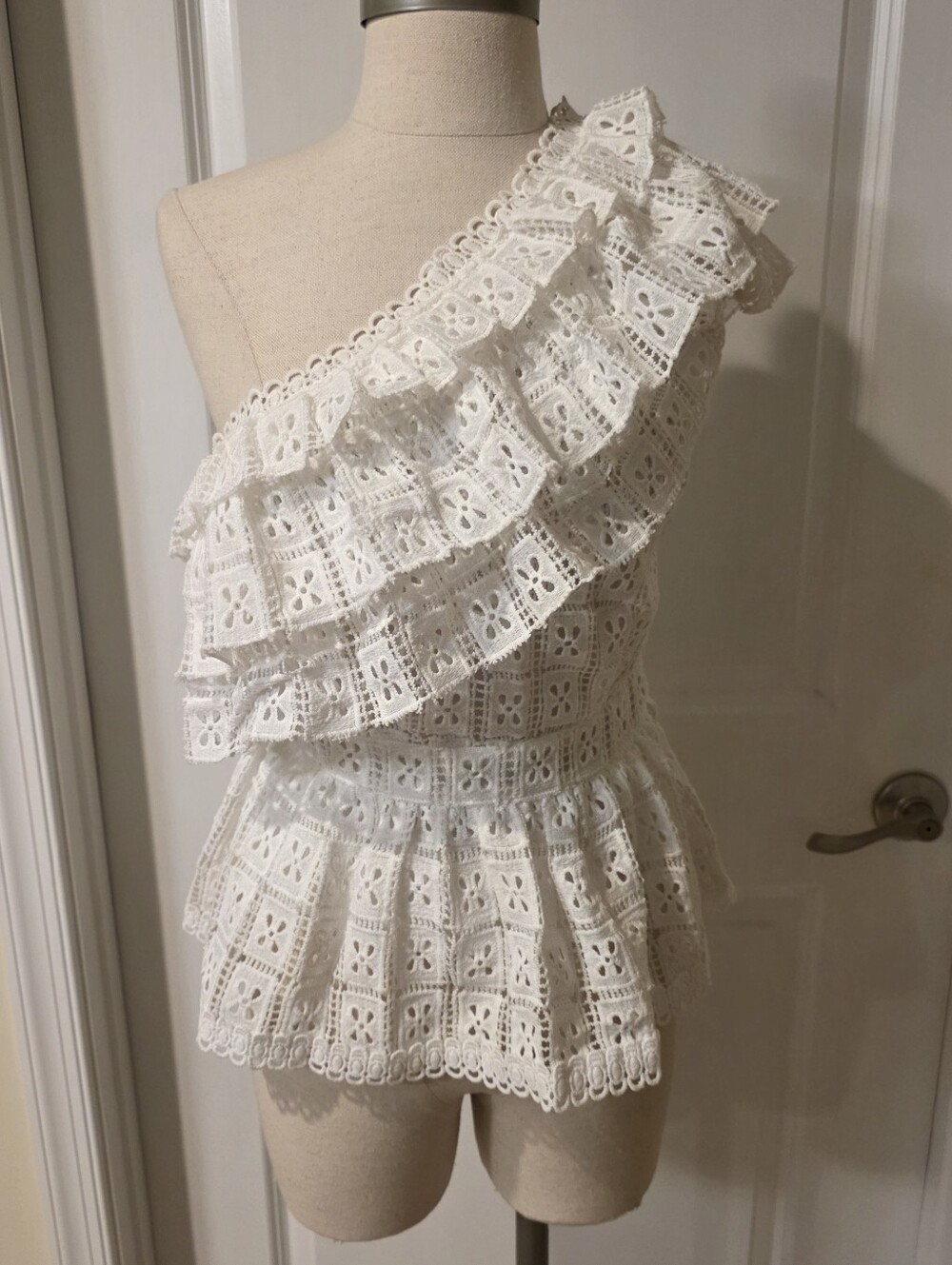 Endless Rose One Shoulder Blouse Size Small